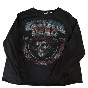 Junk Food Clothing Black Grateful Dead Long Sleeve Tee